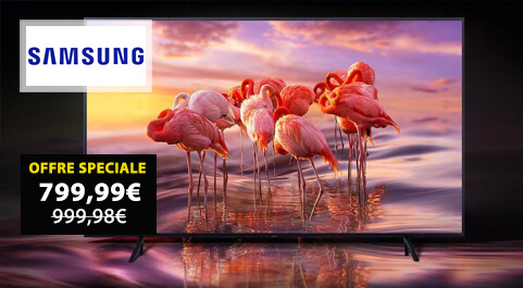 Téléviseur écran plat 4K connectée