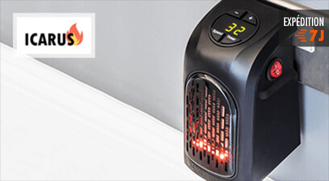 Mini chauffage électrique portable