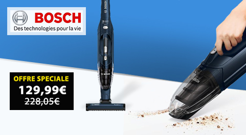 Aspirateur balai 2 en1