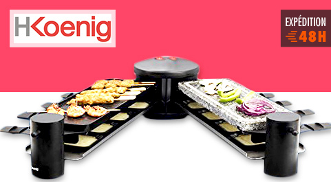 Appareils à raclette et fondue